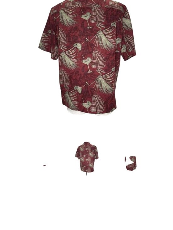 Havana Jack'S Cafe Other - Havana Jacks Cafe Mens XL Hawaiian Shirt Silk Multicolored Tropical Short Sleeve